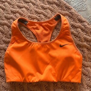 Nike Women's Orange Sports Bra